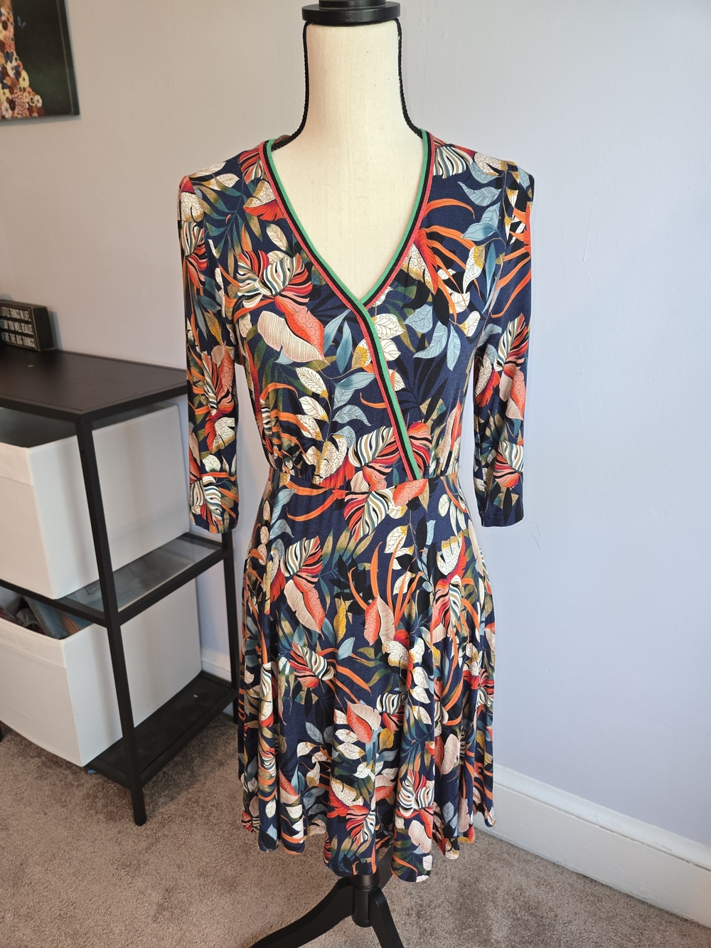 Aldo Martins Barcelona Cap Juluca Tropical Knit Dress S Anthro